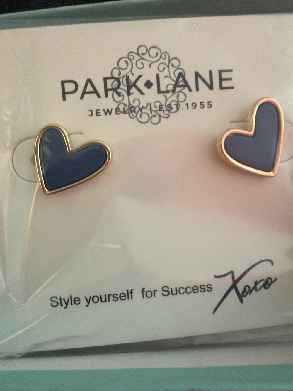 Earrings on Card